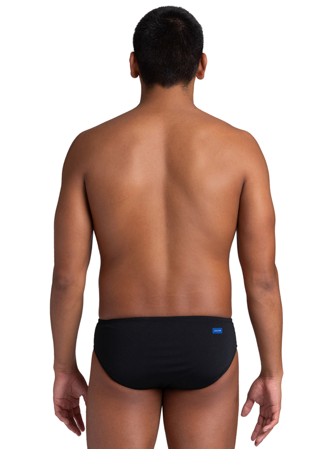 JOLYN Men's Brolyn Solid Brief Swimsuit