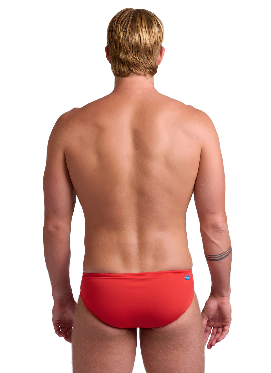 JOLYN Men's Brolyn Solid Brief Swimsuit