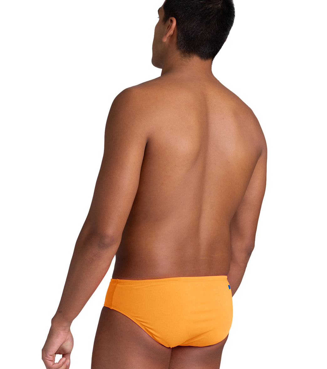 JOLYN Men's Brolyn Solid Brief Swimsuit