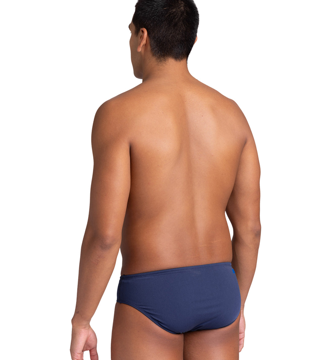 JOLYN Men's Brolyn Solid Brief Swimsuit