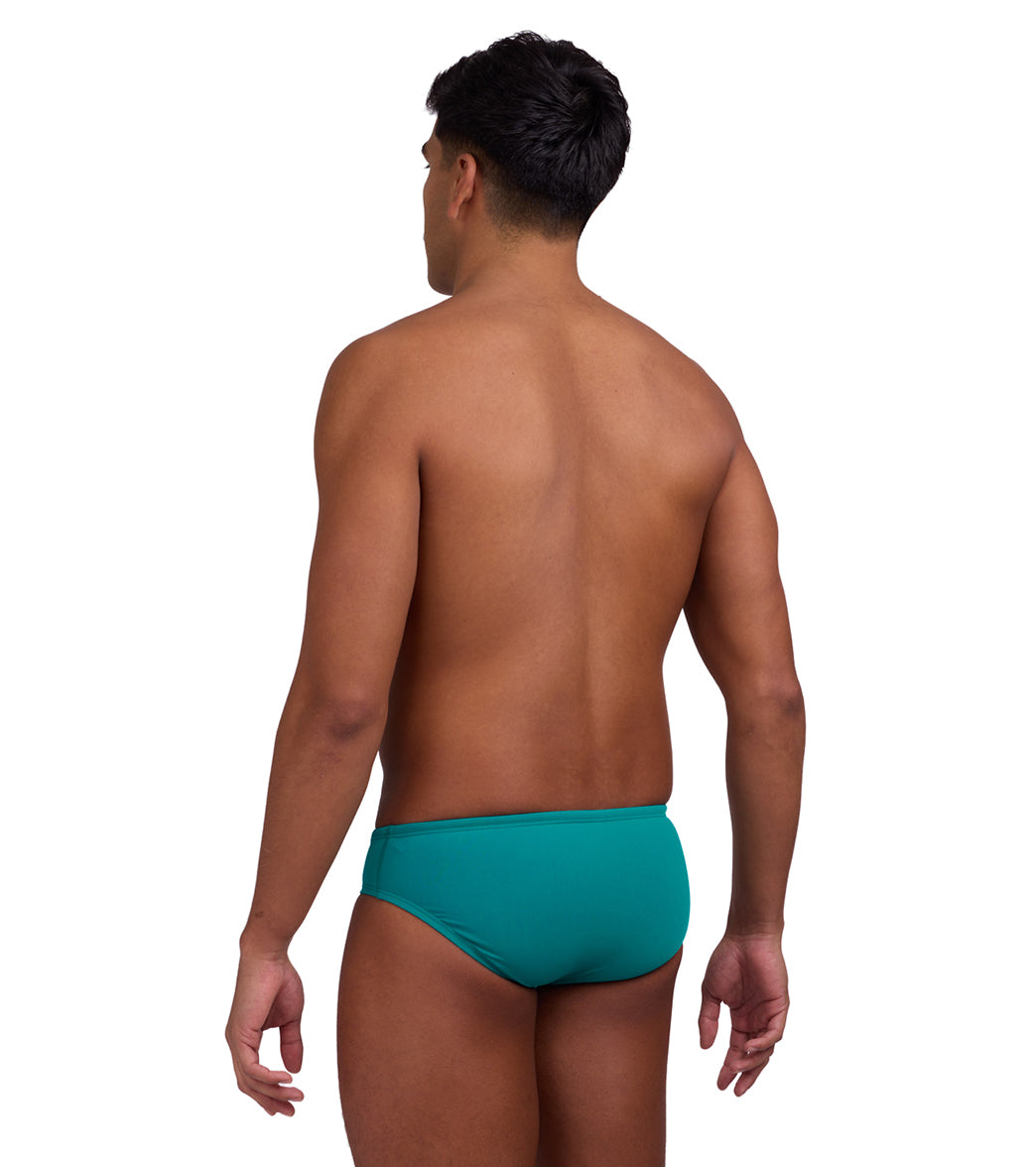 JOLYN Men's Brolyn Solid Brief Swimsuit