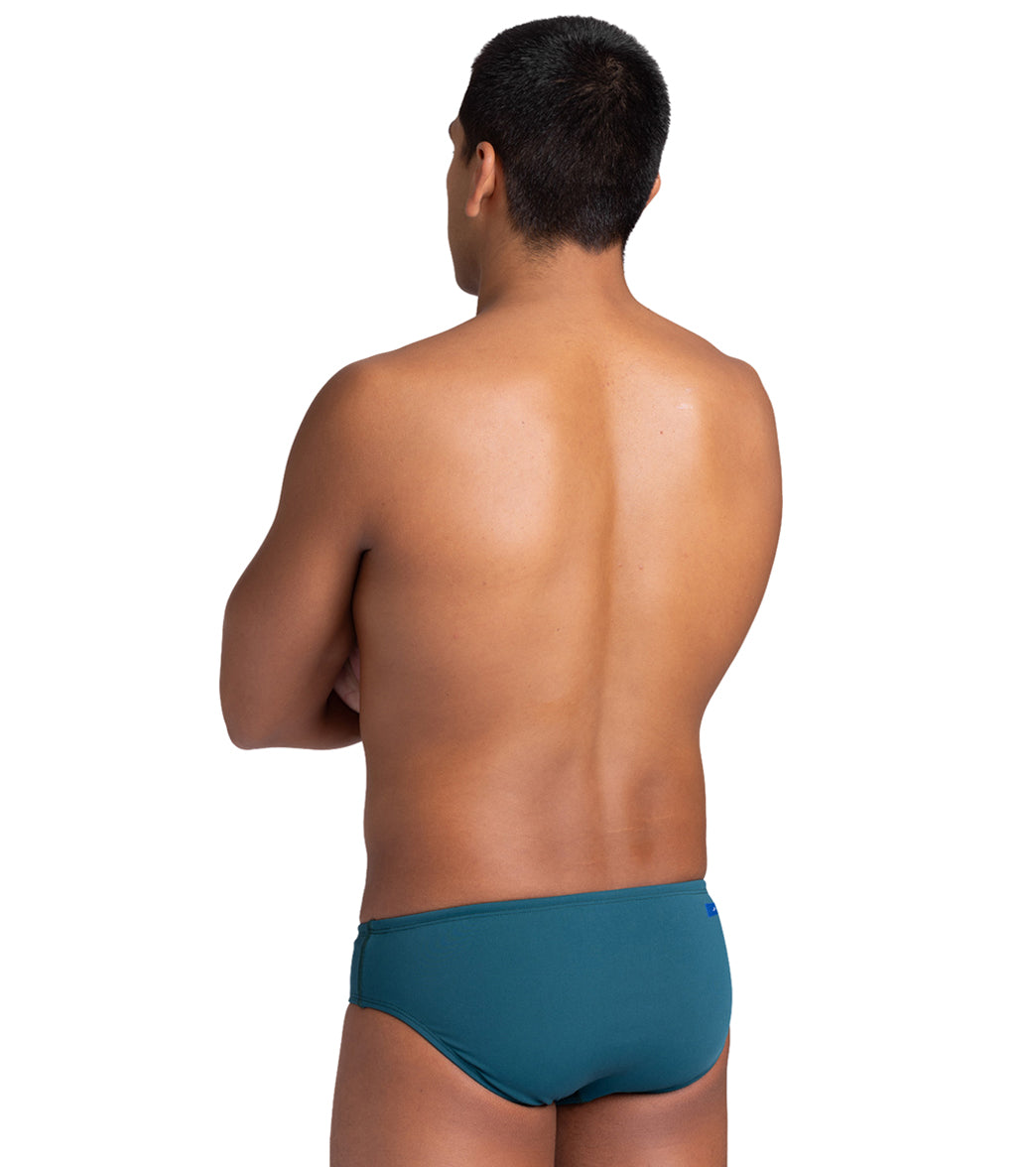 JOLYN Men's Brolyn Solid Brief Swimsuit