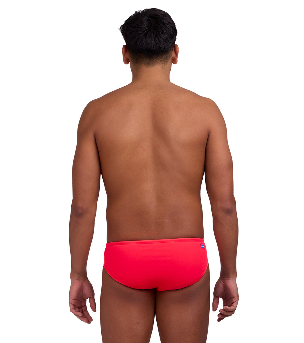 JOLYN Men's Brolyn Solid Brief Swimsuit