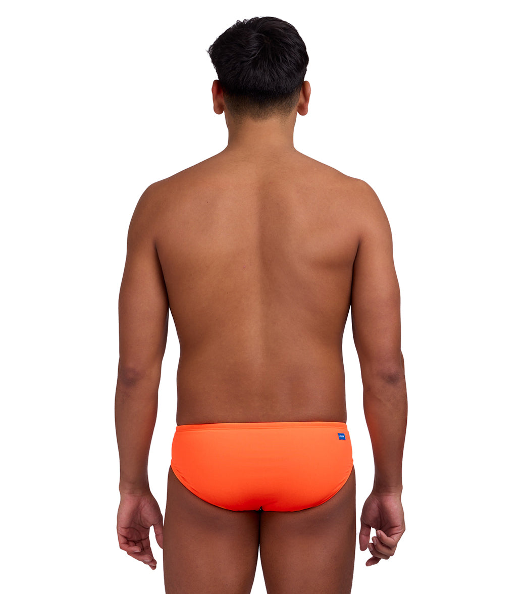 JOLYN Men's Brolyn Solid Brief Swimsuit