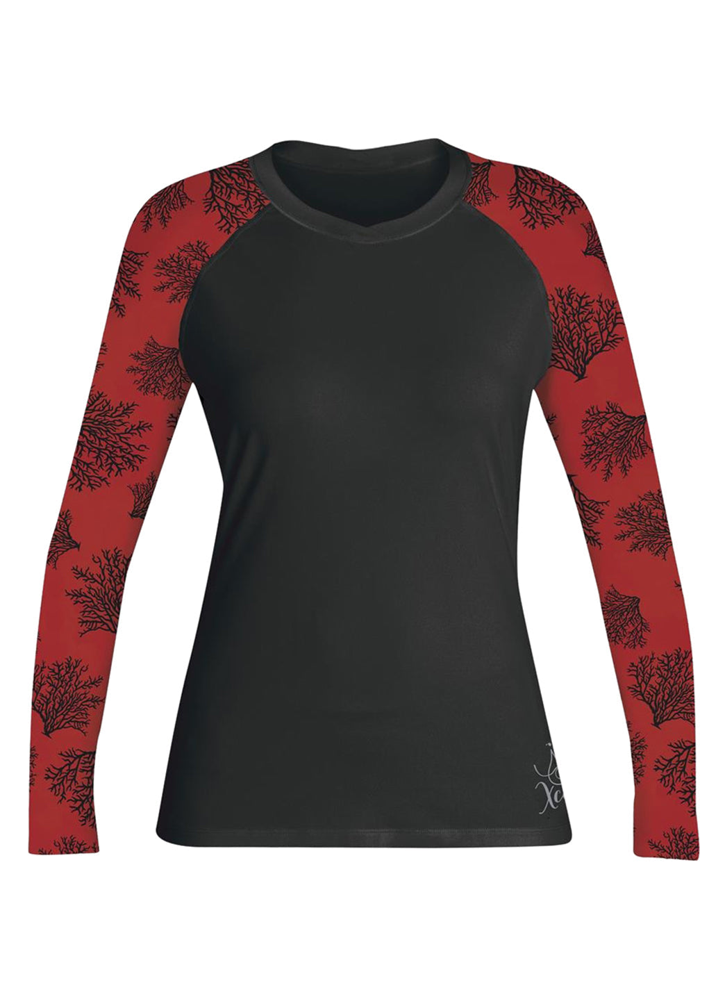 Xcel Women's Ocean Ramsey Water Inspired VentX Relaxed Fit Long Sleeve UV Surf Shirt