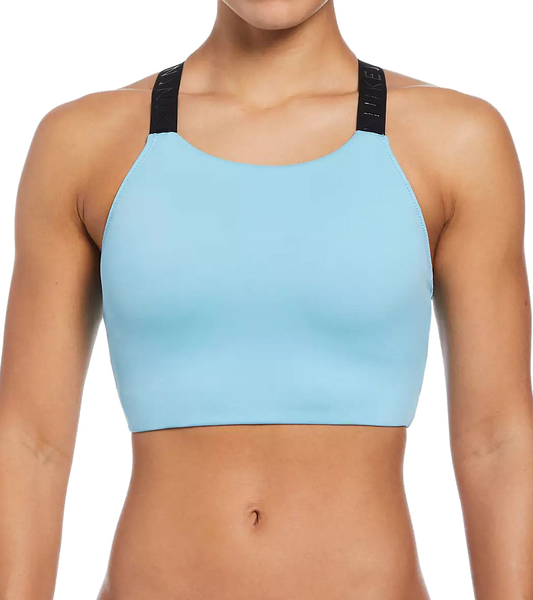 Nike Women's Hydralock Fusion High Neck Midkini Top