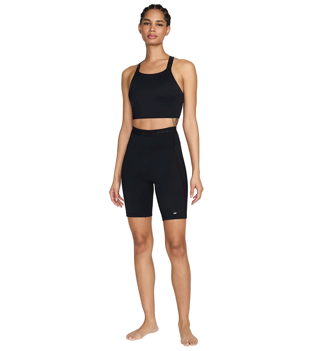 Nike Women's Hydralock Fusion High Neck Midkini Top