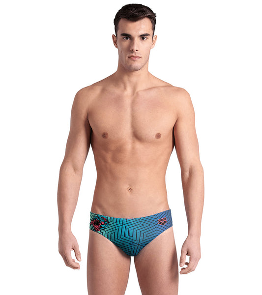 Arena Men's Drew Kibler Roses Brief Swimsuit