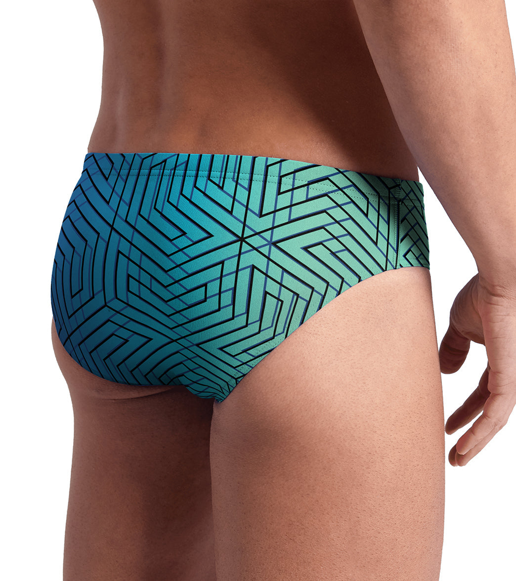 Arena Men's Drew Kibler Roses Brief Swimsuit