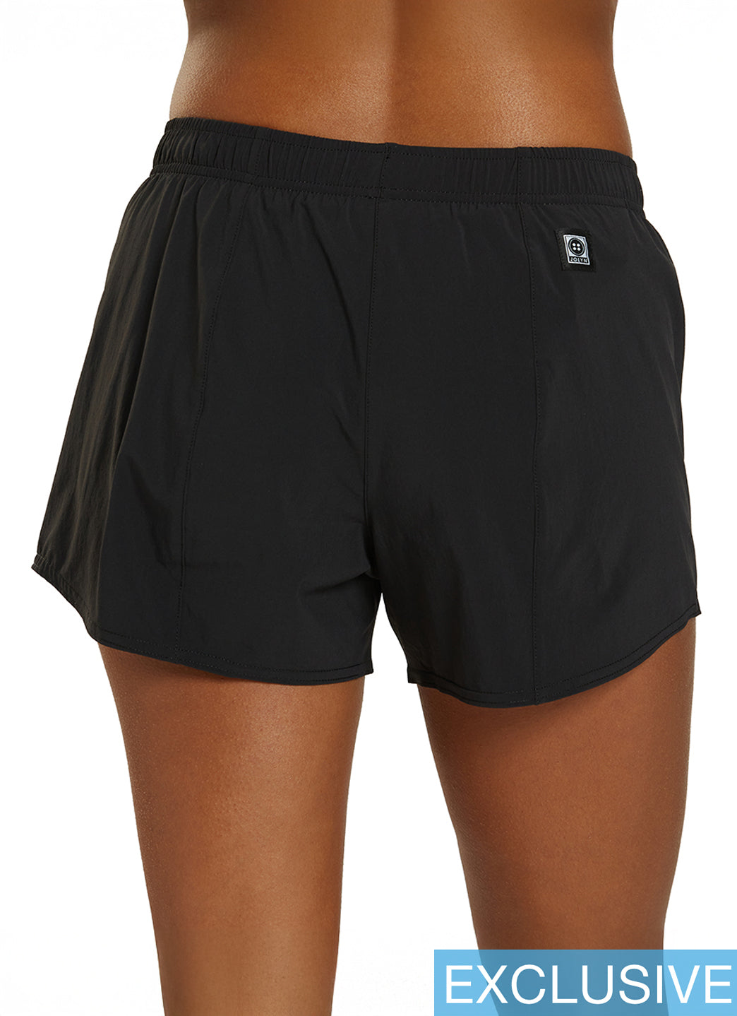 JOLYN Women's Janie 2.0 Lifeguard Logo Run Short