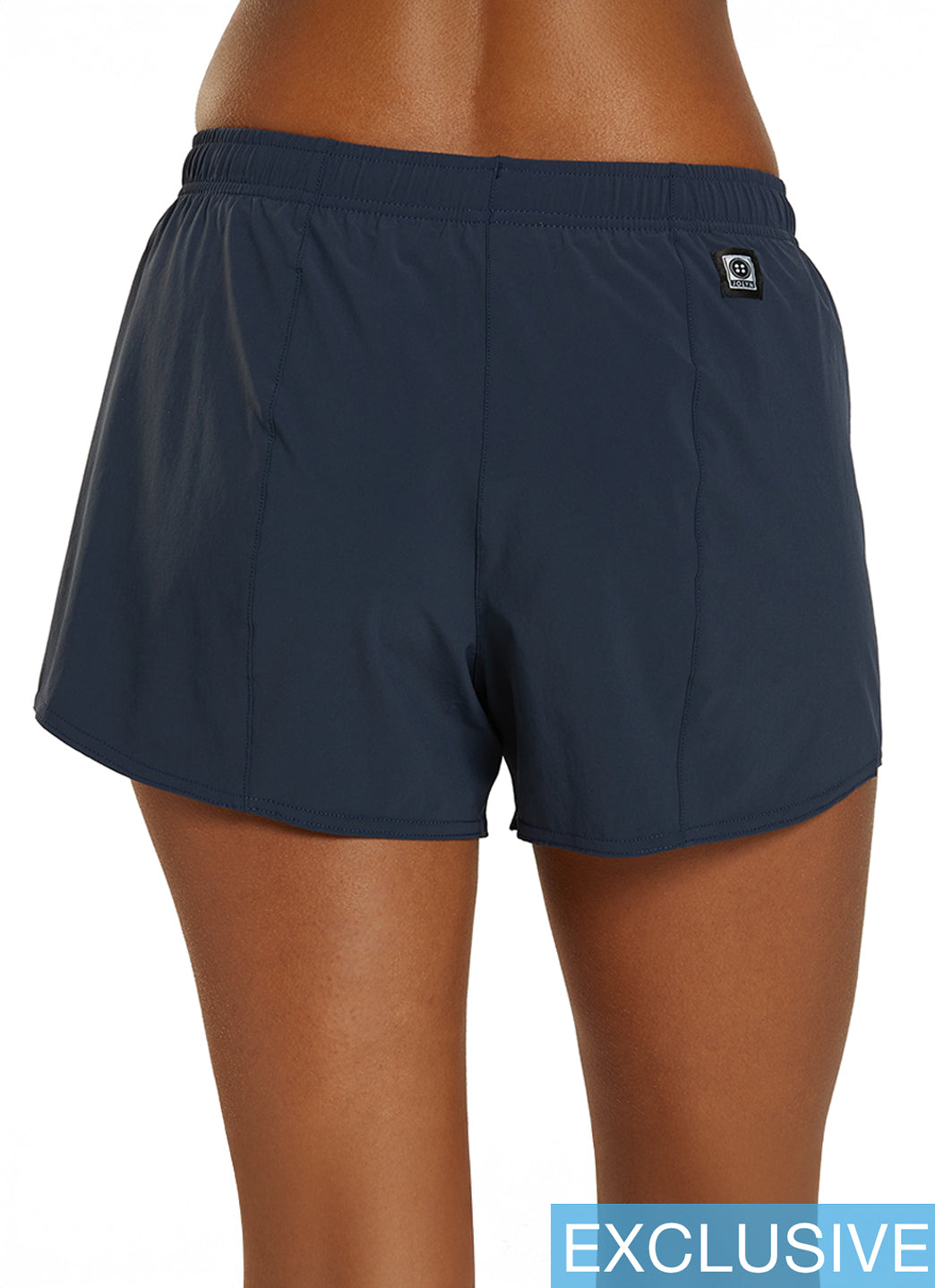 JOLYN Women's Janie 2.0 Lifeguard Logo Run Short
