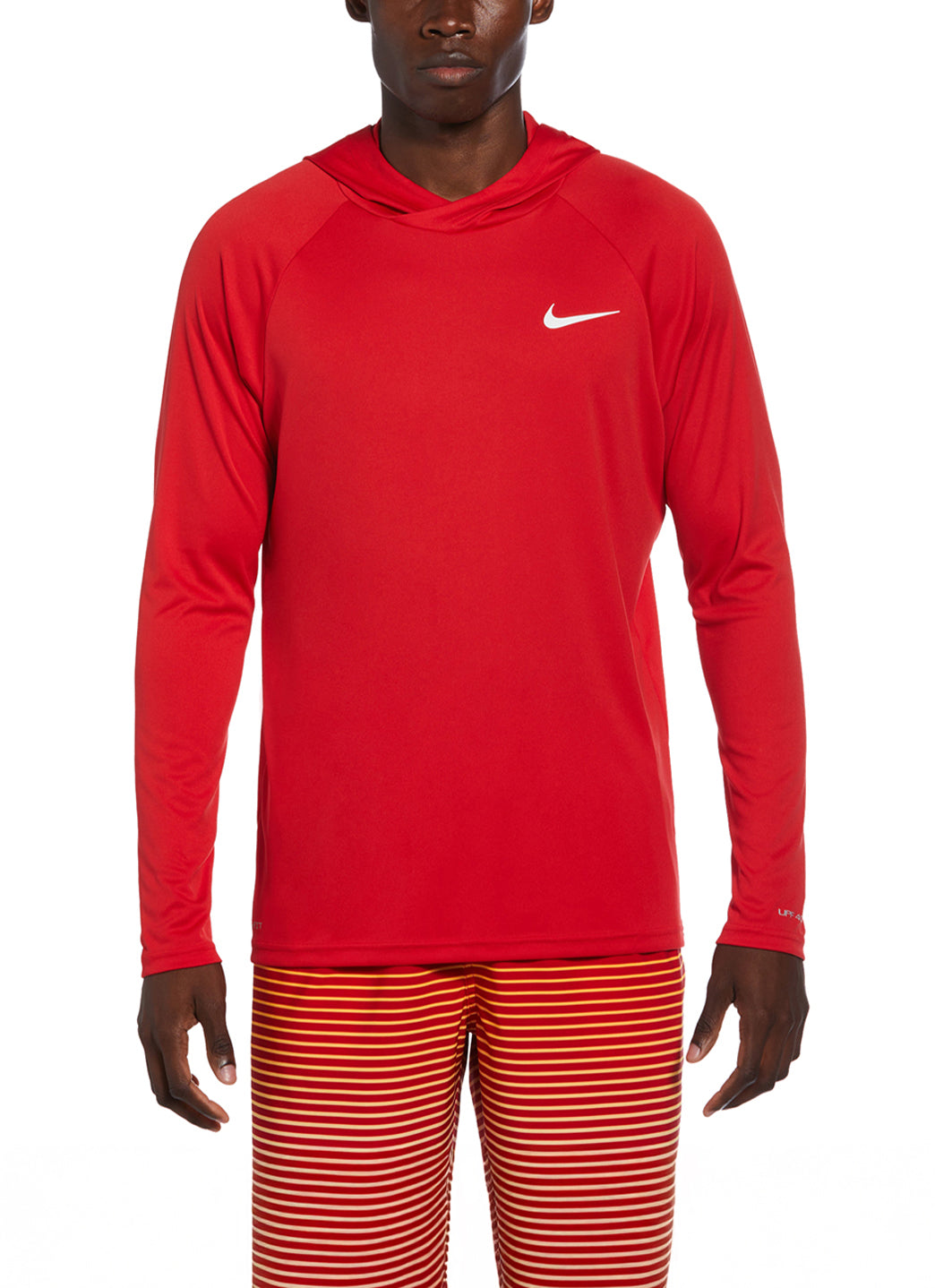 Nike Men's Essential Long Sleeve Hooded Hydroguard Swim Shirt