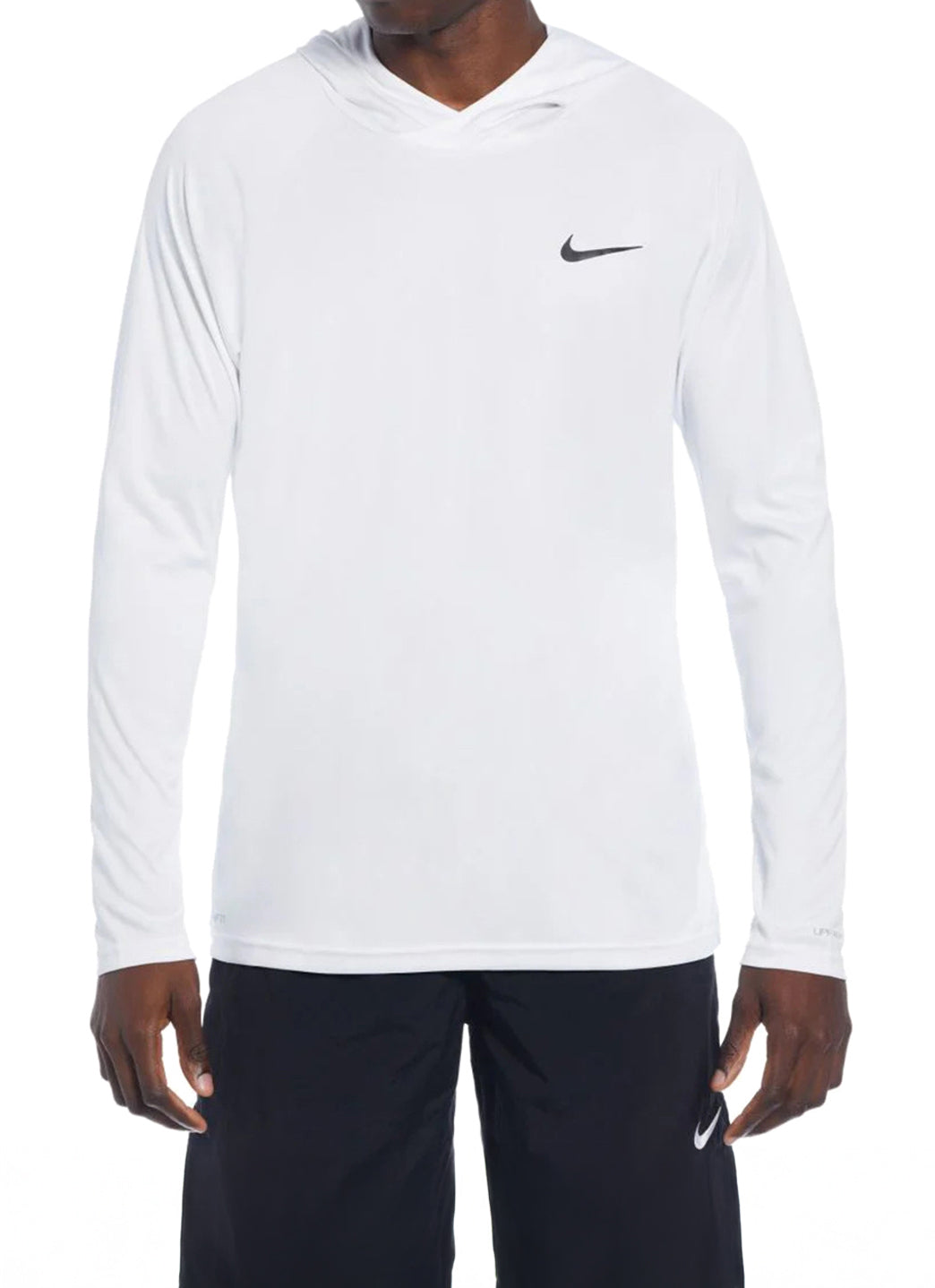 Nike Men's Essential Long Sleeve Hooded Hydroguard Swim Shirt