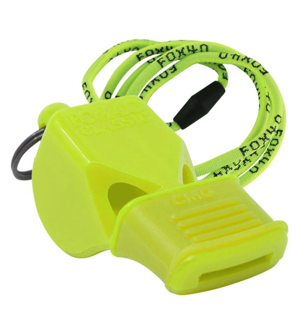Fox40 Classic CMG Safety Lifeguard Whistle Plus Lanyard