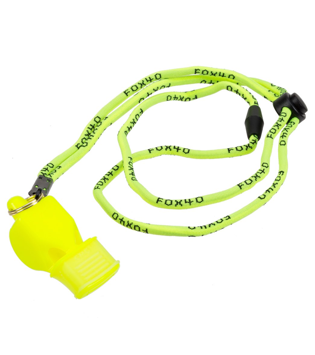 Fox40 Classic CMG Safety Lifeguard Whistle Plus Lanyard