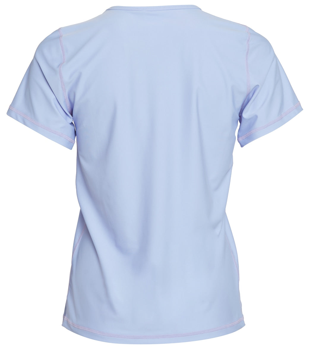 Level Six Women's Coastal Short Sleeve Loose Fitting Surf Tee