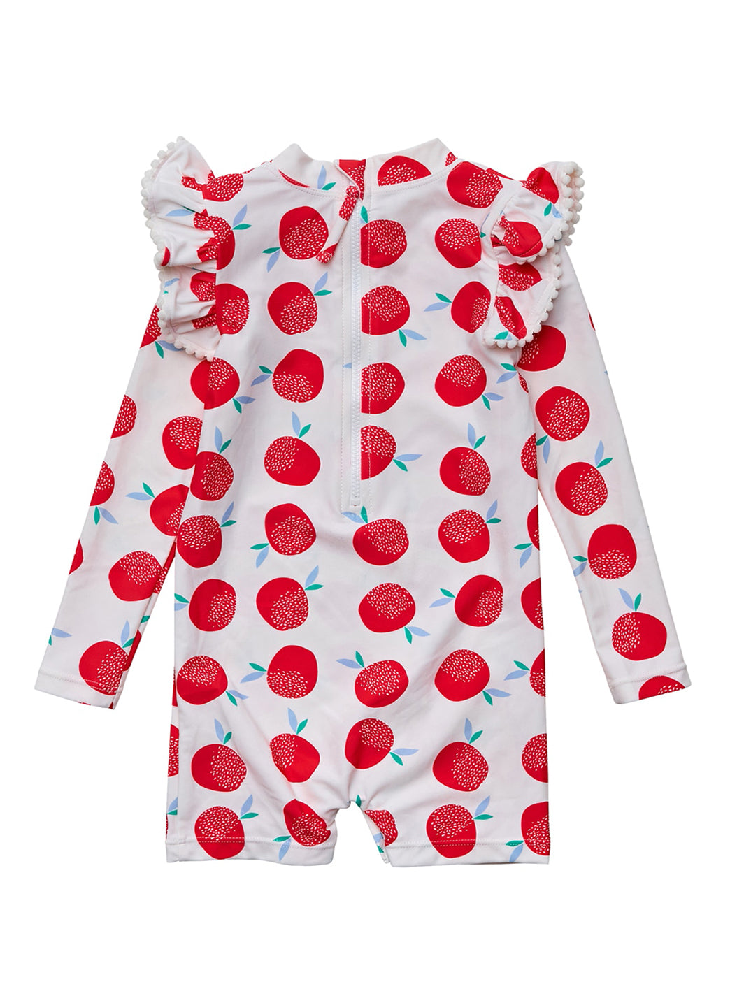 Snapper Rock Girls' Juicy Fruit Long Sleeve One Piece Swimsuit (Baby)