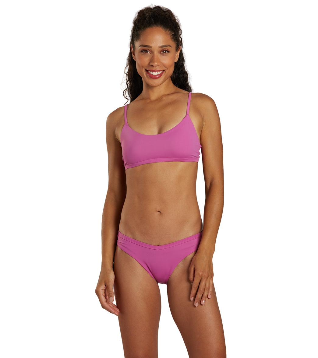 JOLYN Women's Solid Camilla Bikini Bottom