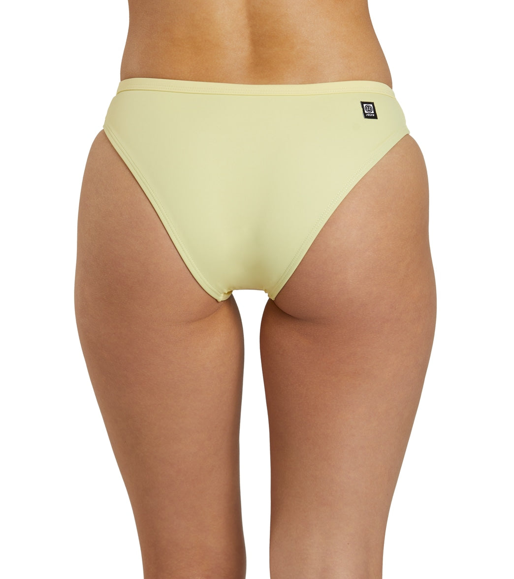 JOLYN Women's Solid Camilla Bikini Bottom