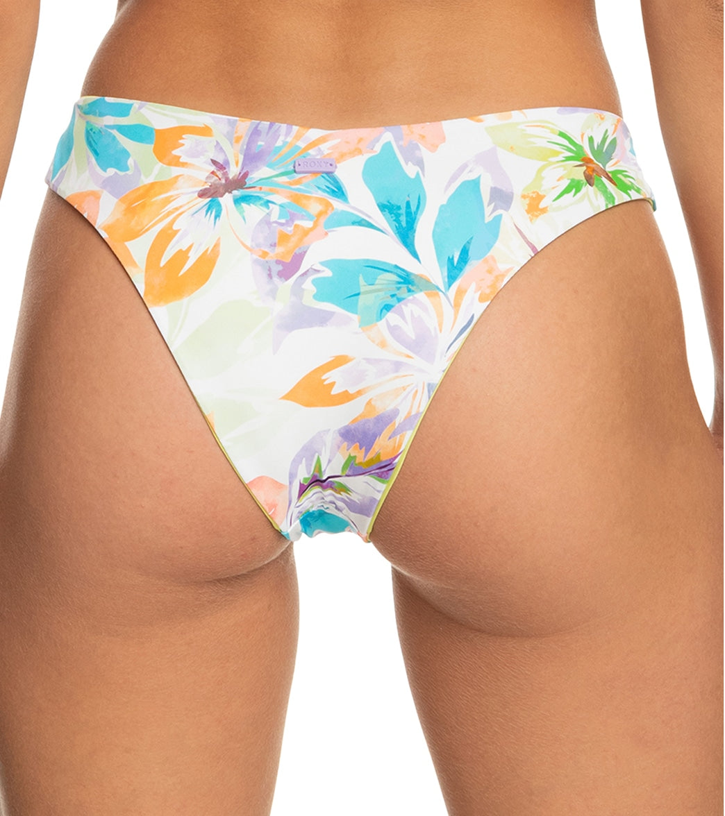 Roxy Women's Retro Revo High Leg Cheeky Bikini Bottom