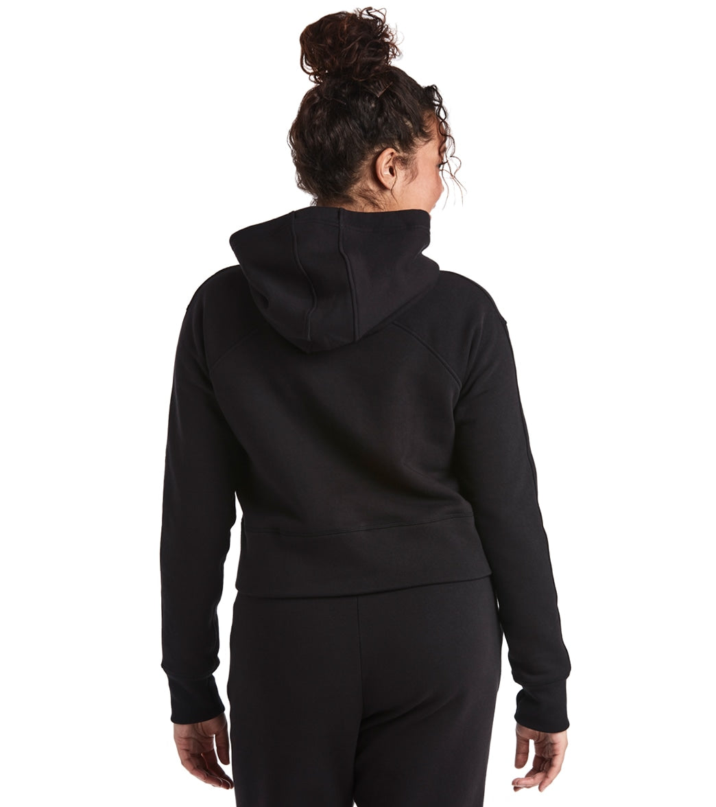 Public Rec Luxe Fleece Cropped Hoodie