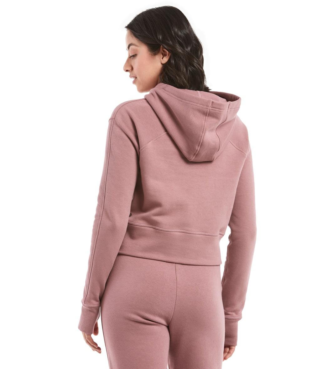 Public Rec Luxe Fleece Cropped Hoodie