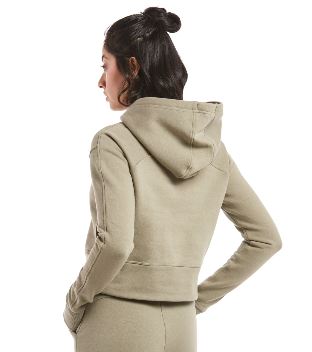 Public Rec Luxe Fleece Cropped Hoodie