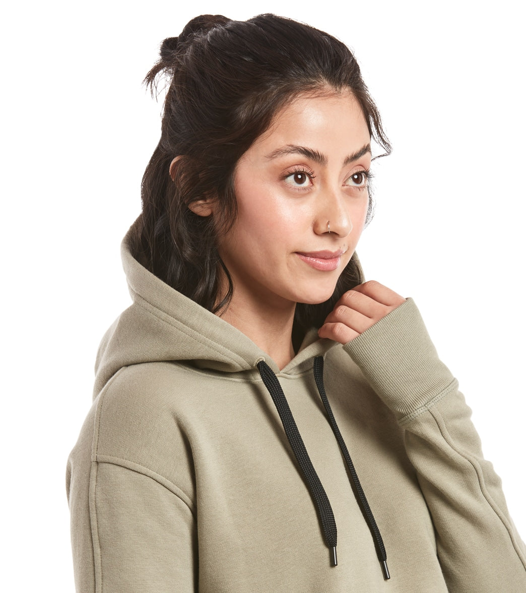 Public Rec Luxe Fleece Cropped Hoodie