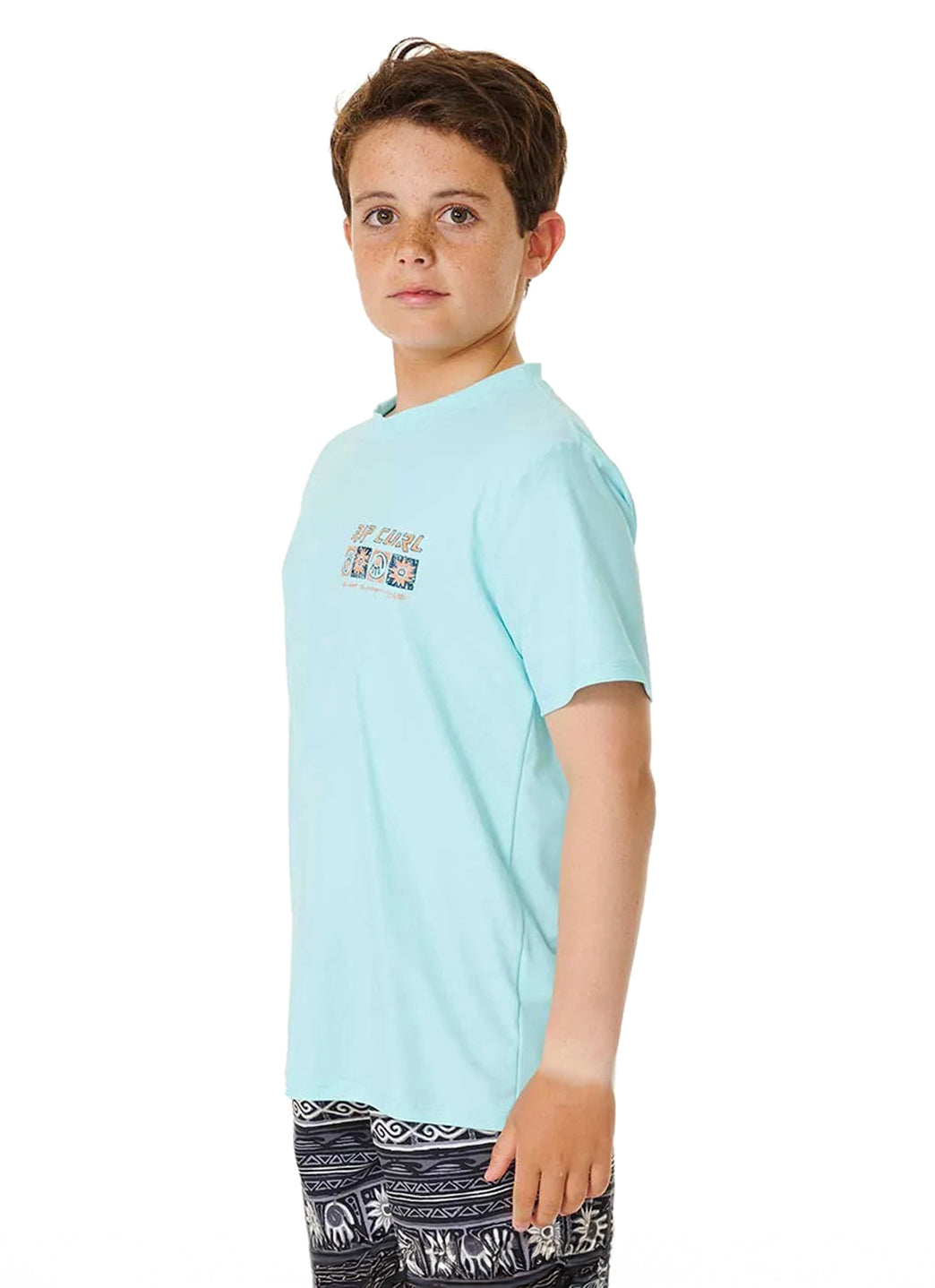Rip Curl Youth Pure Short Sleeve UPF 50 Surf Shirt (Big Kid)
