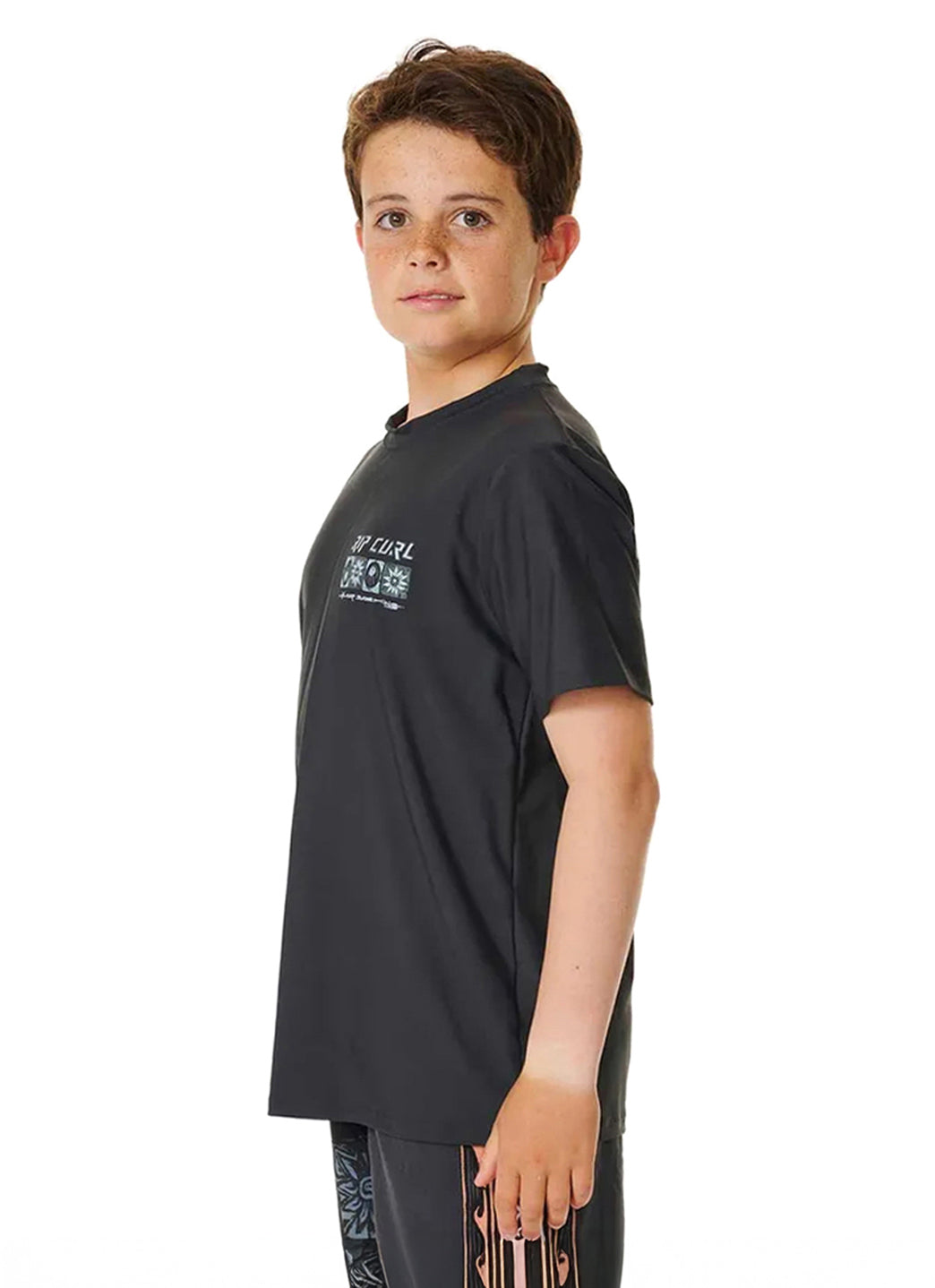 Rip Curl Youth Pure Short Sleeve UPF 50 Surf Shirt (Big Kid)