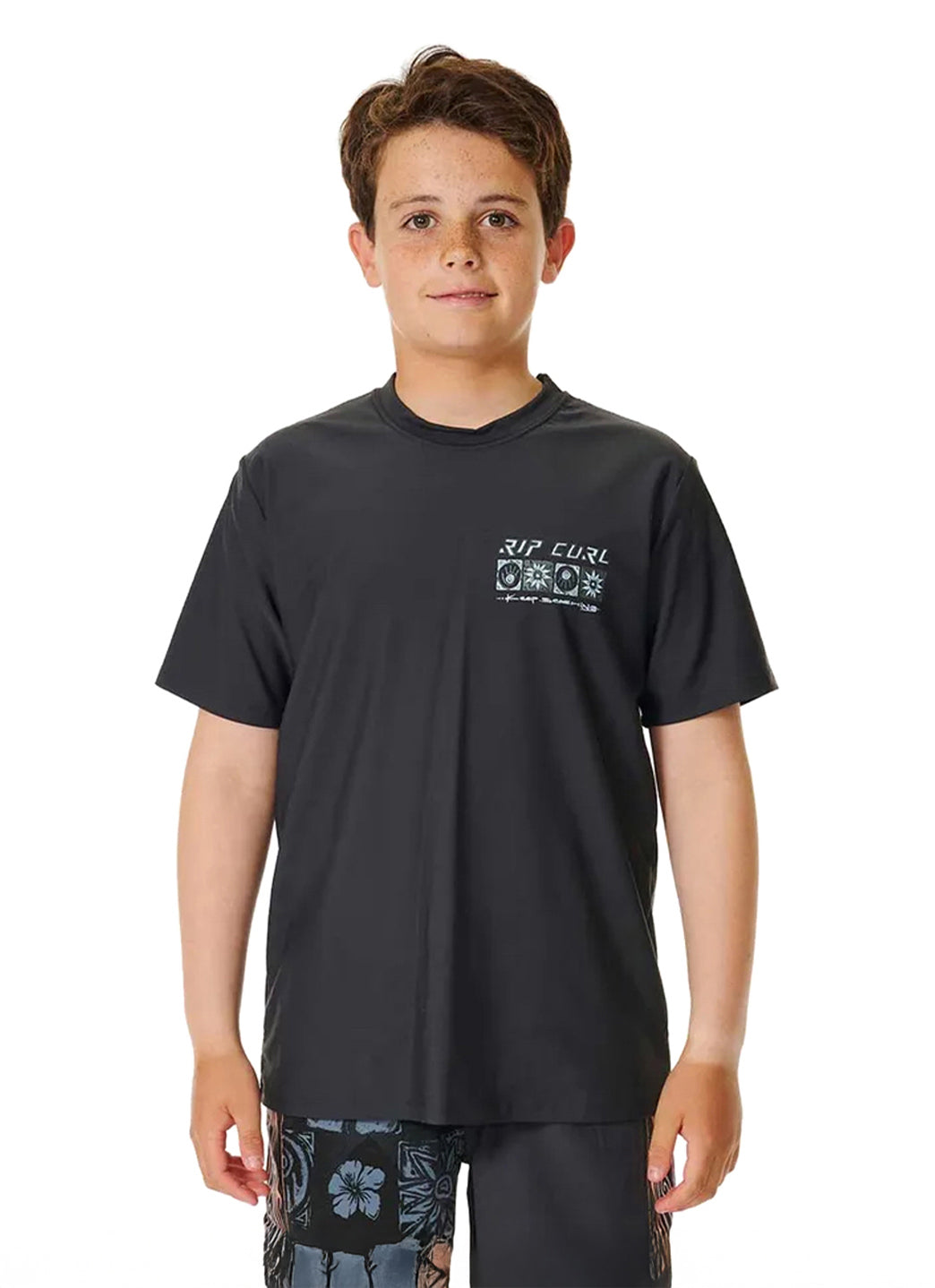 Rip Curl Youth Pure Short Sleeve UPF 50 Surf Shirt (Big Kid)