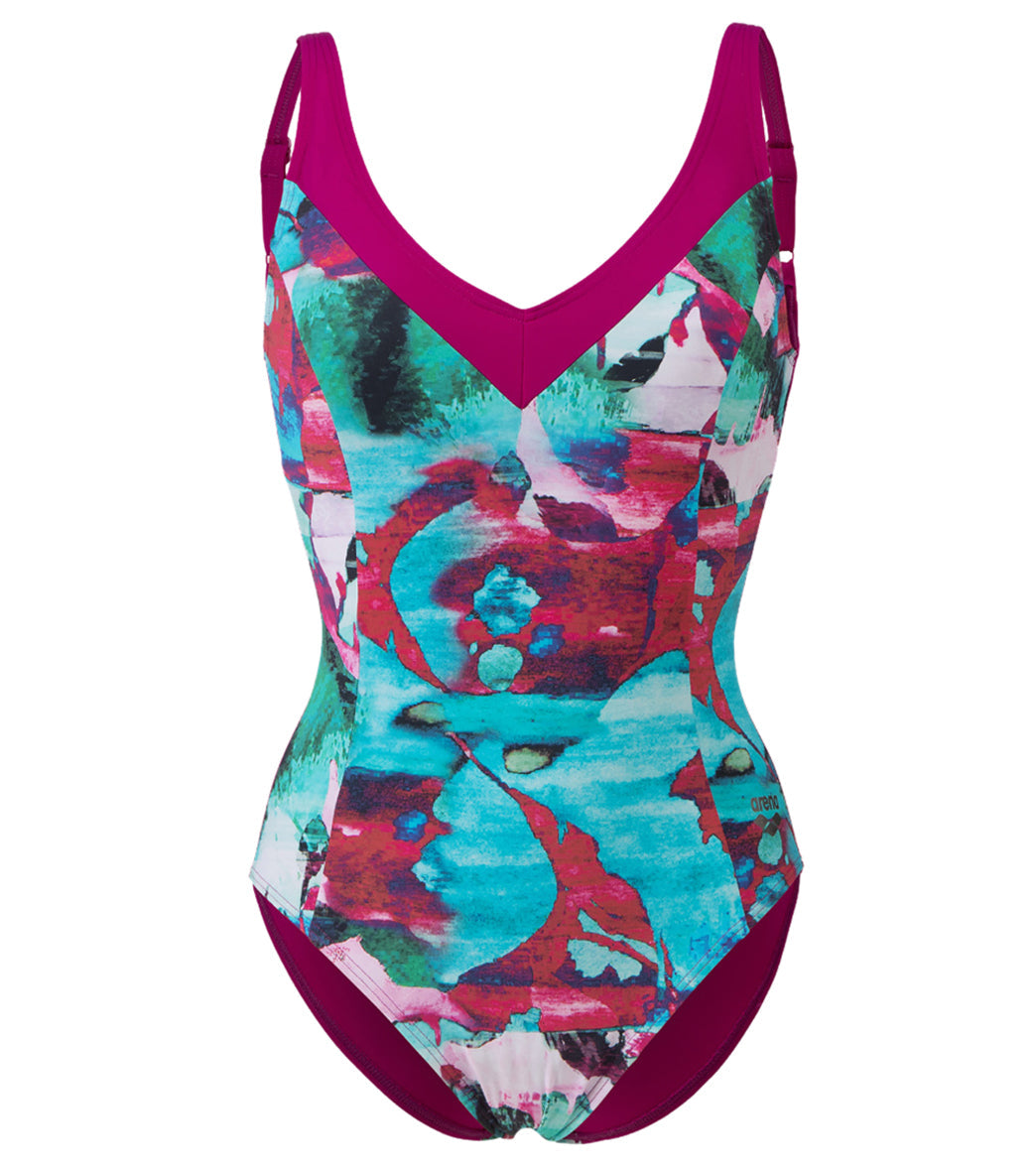 Arena Women's Bodylift Stefania Wing Back One Piece Swimsuit