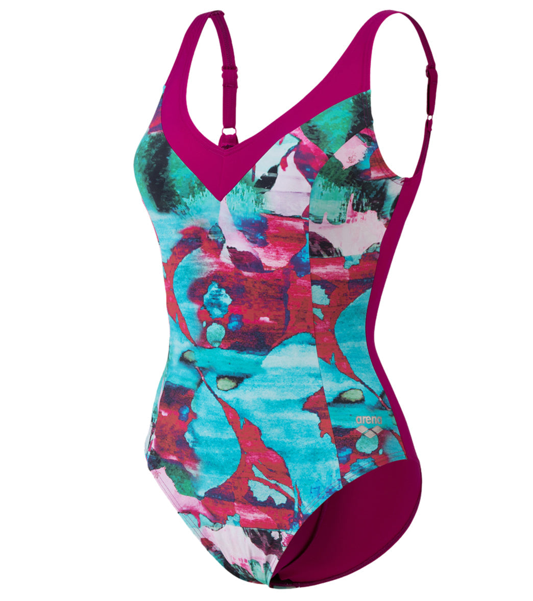 Arena Women's Bodylift Stefania Wing Back One Piece Swimsuit