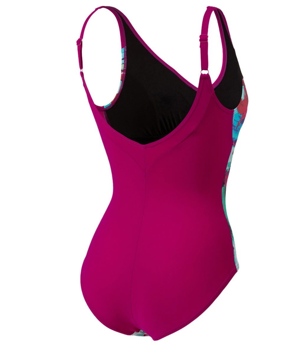 Arena Women's Bodylift Stefania Wing Back One Piece Swimsuit