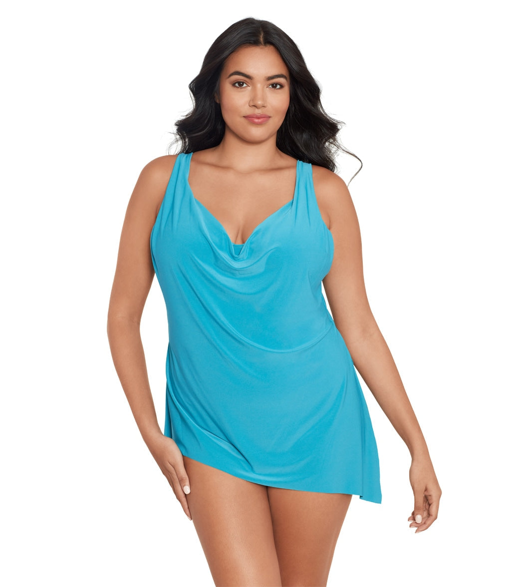 Magicsuit by Miraclesuit Plus Size Winnie Tankini Top