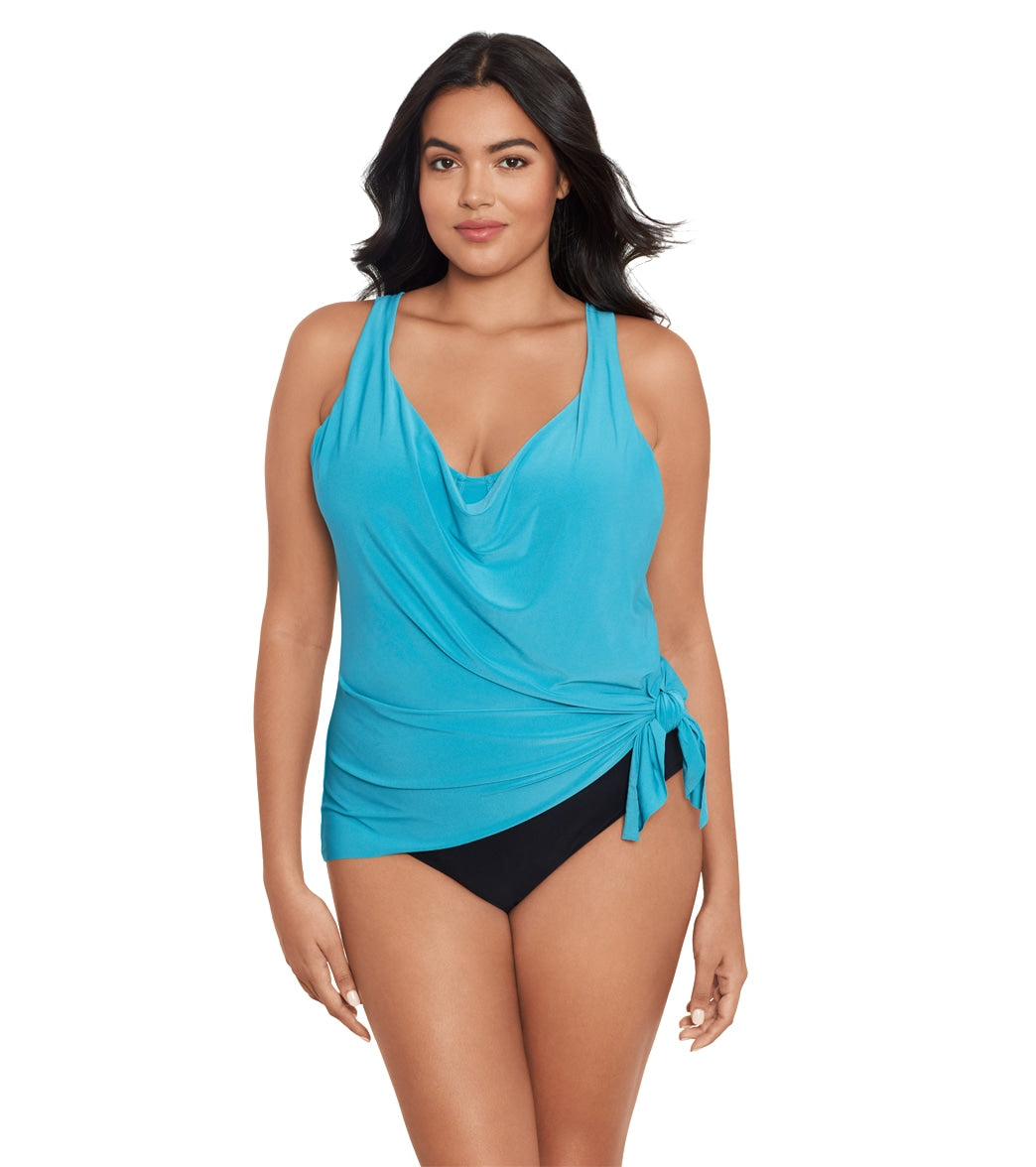 Magicsuit by Miraclesuit Plus Size Winnie Tankini Top