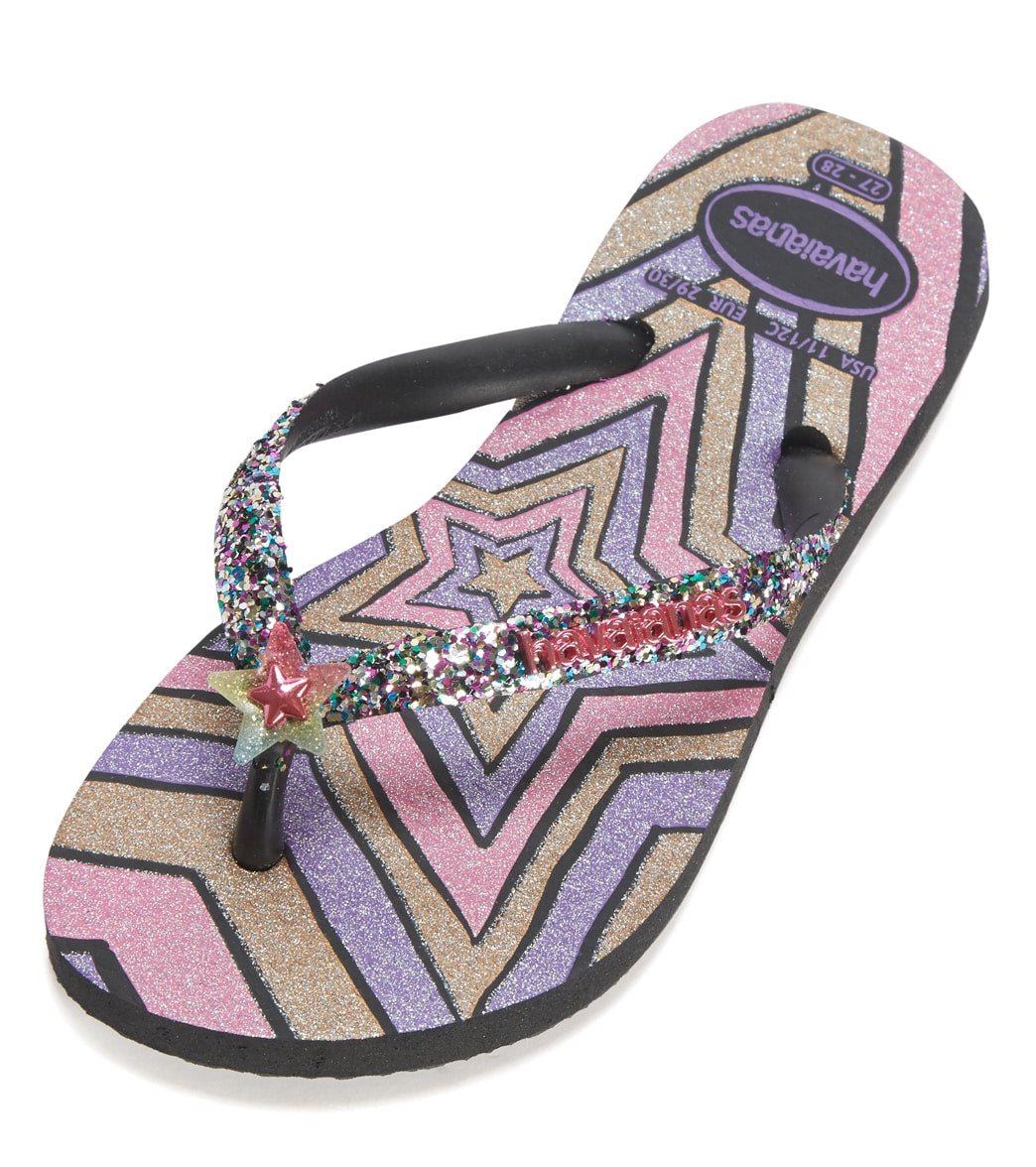 Havaianas Kid's Slim Glitter II Sandal (Toddler, Big Kid)