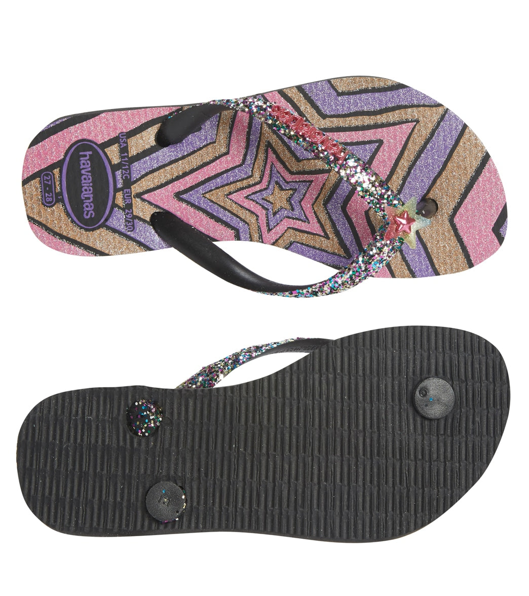 Havaianas Kid's Slim Glitter II Sandal (Toddler, Big Kid)