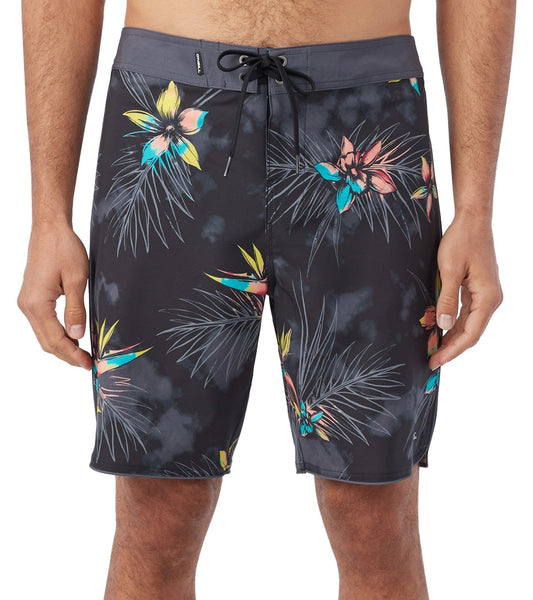 O'Neill Men's 19" Hyperfreak Mysto Scallop Board Shorts