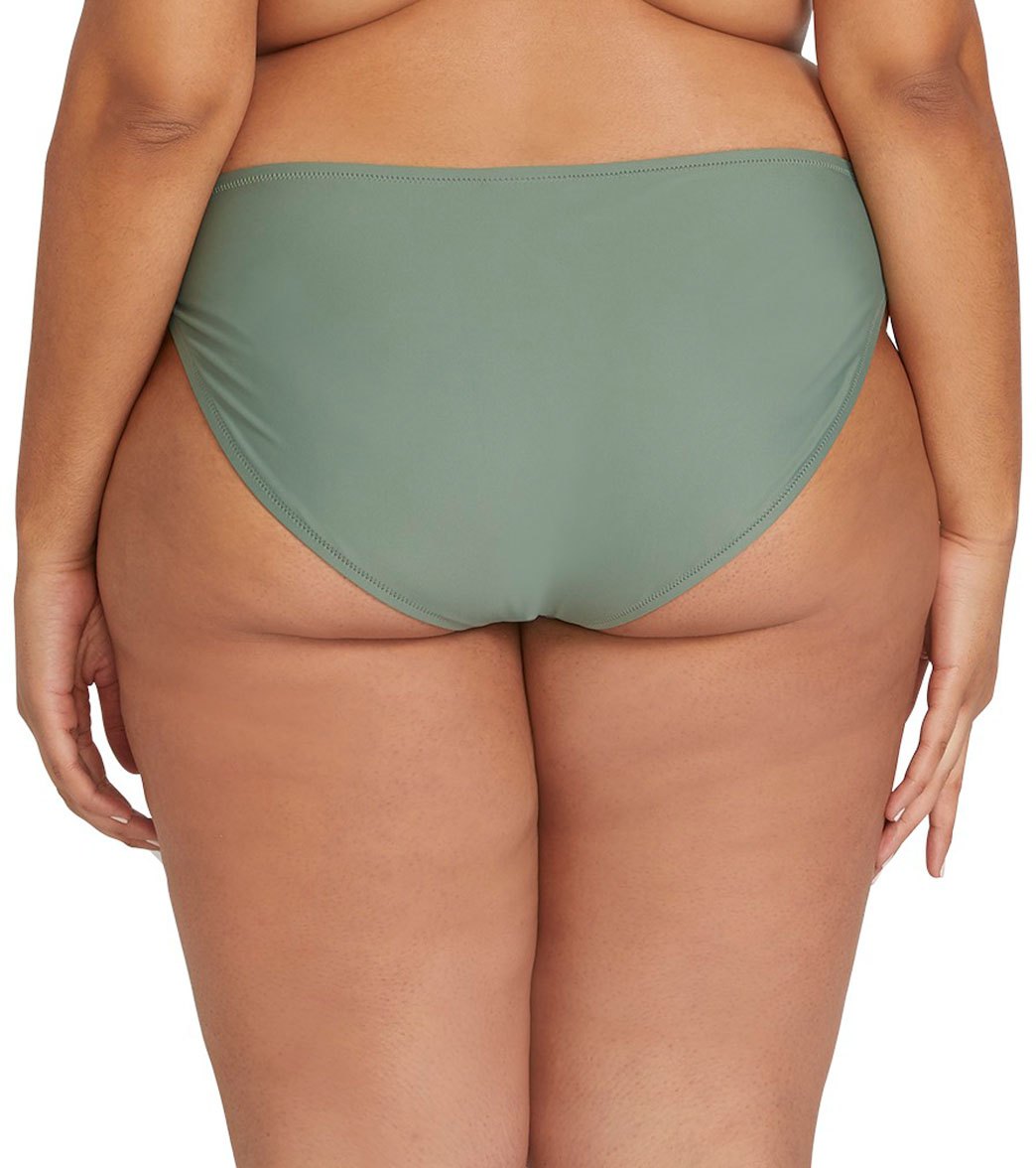 Volcom Plus Size Simply Solid Full Bikini Bottom