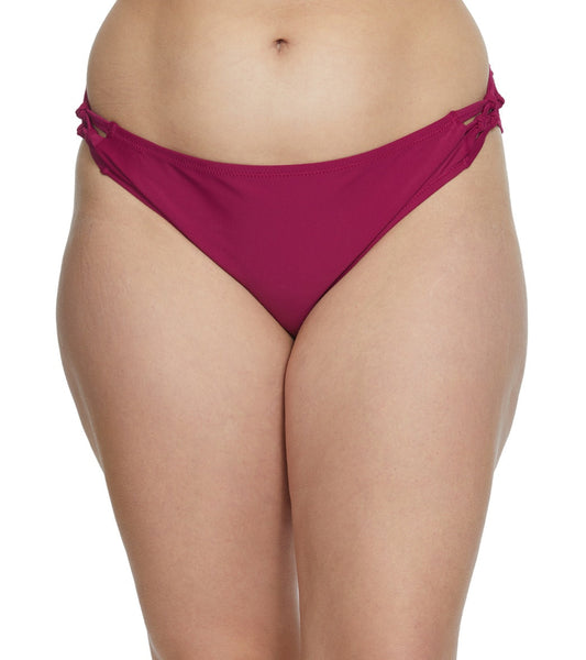 Volcom Plus Size Simply Solid Full Bikini Bottom