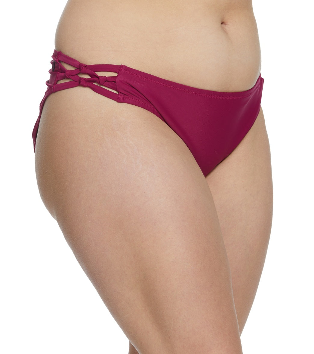 Volcom Plus Size Simply Solid Full Bikini Bottom