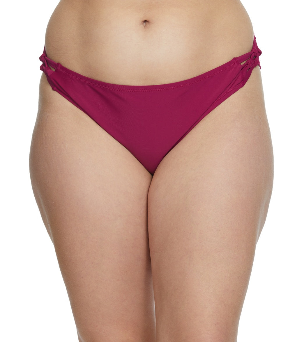 Volcom Plus Size Simply Solid Full Bikini Bottom