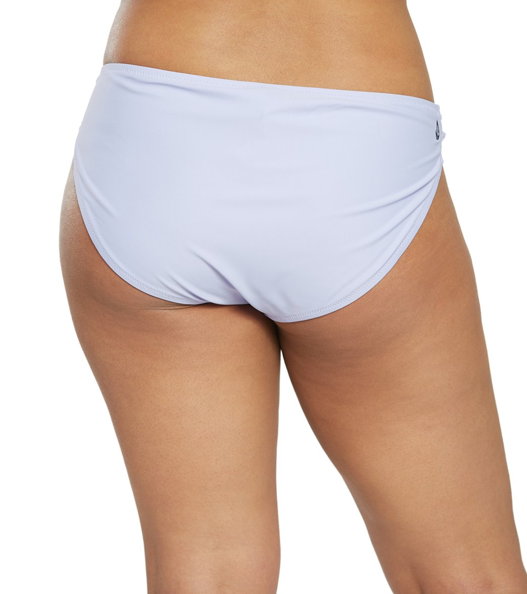 Volcom Plus Size Simply Solid Full Bikini Bottom