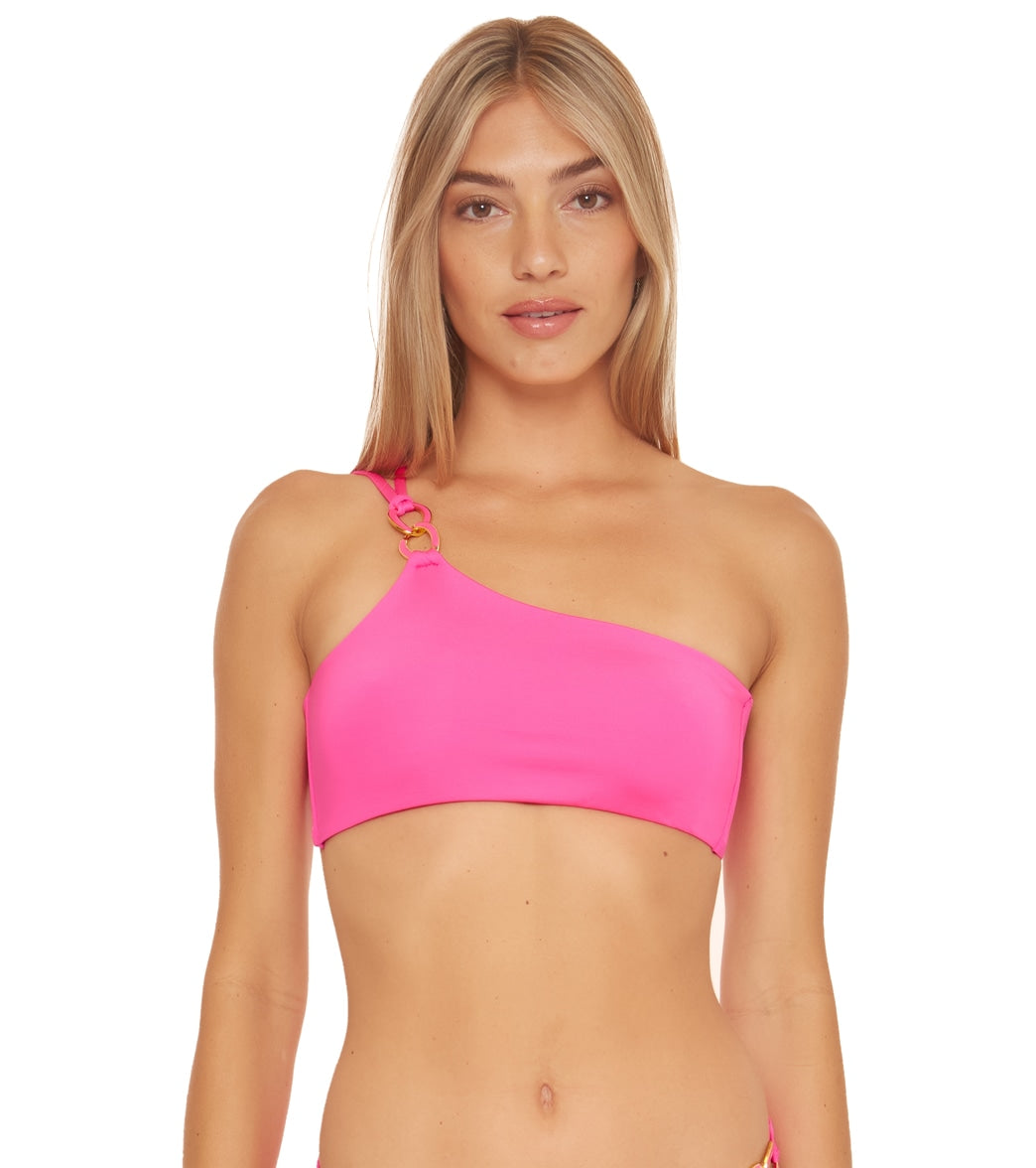 Trina Turk Women's Monaco Chain Bandeau Bikini Top