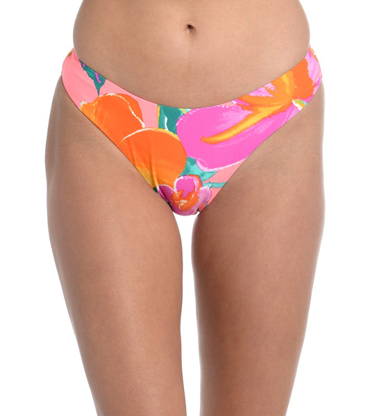 La Blanca Women's Isla Del Sol Scoop Front Bikini Bottom