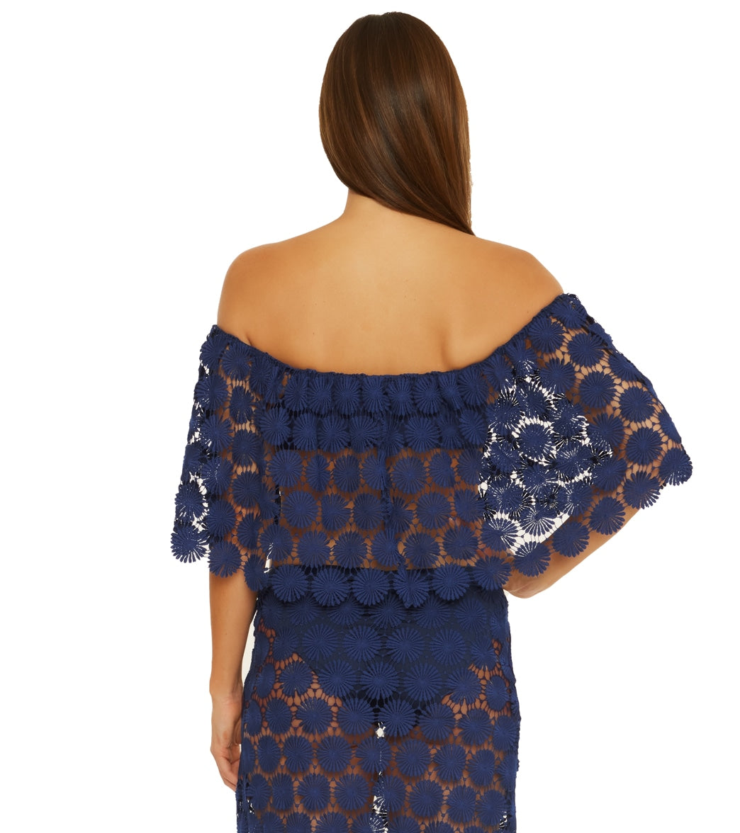 Trina Turk Women's Bardot Off The Shoulder Crop Top