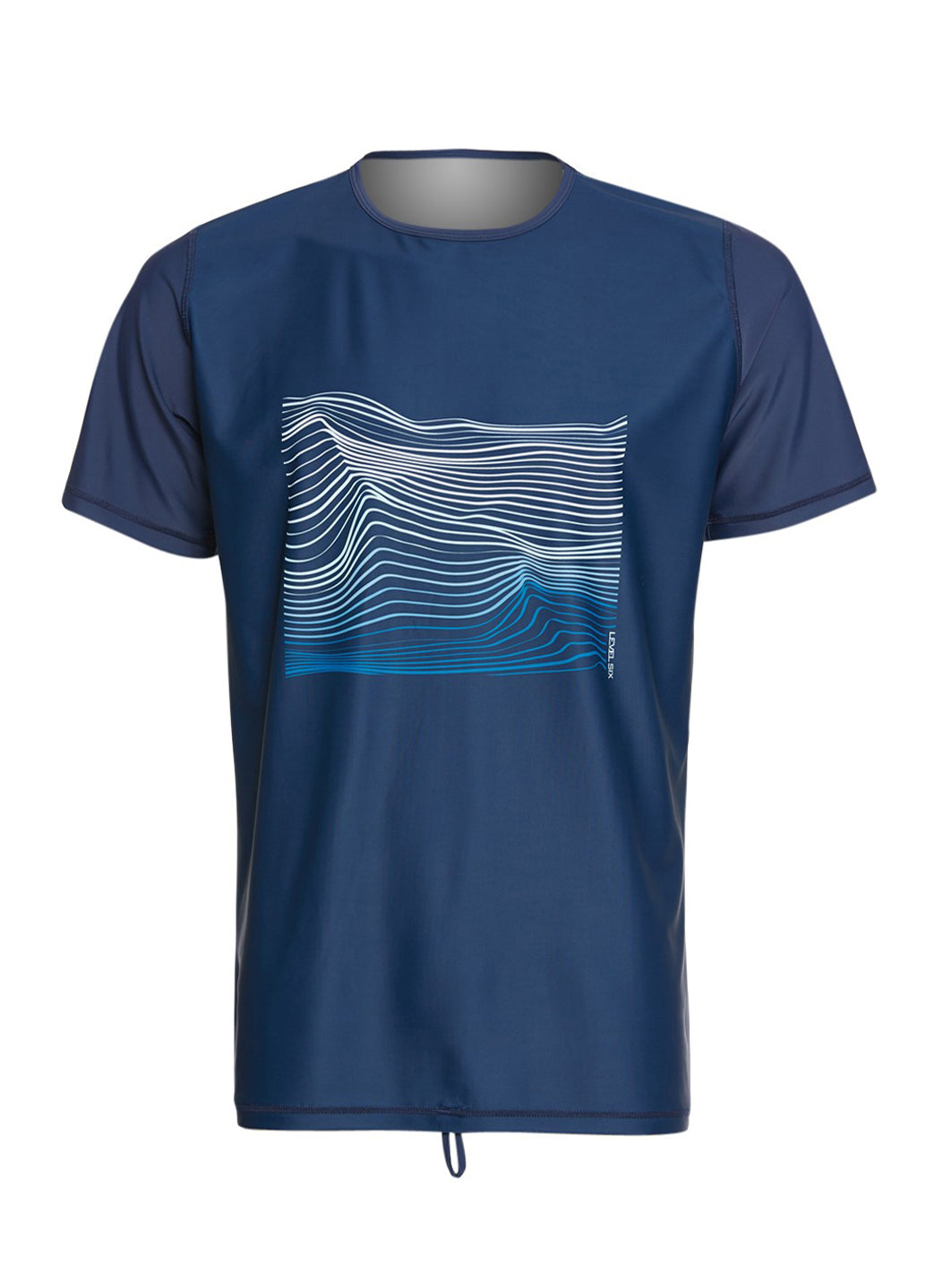 Level Six Men's Coastal Short Sleeve Loose Fitting Surf Tee