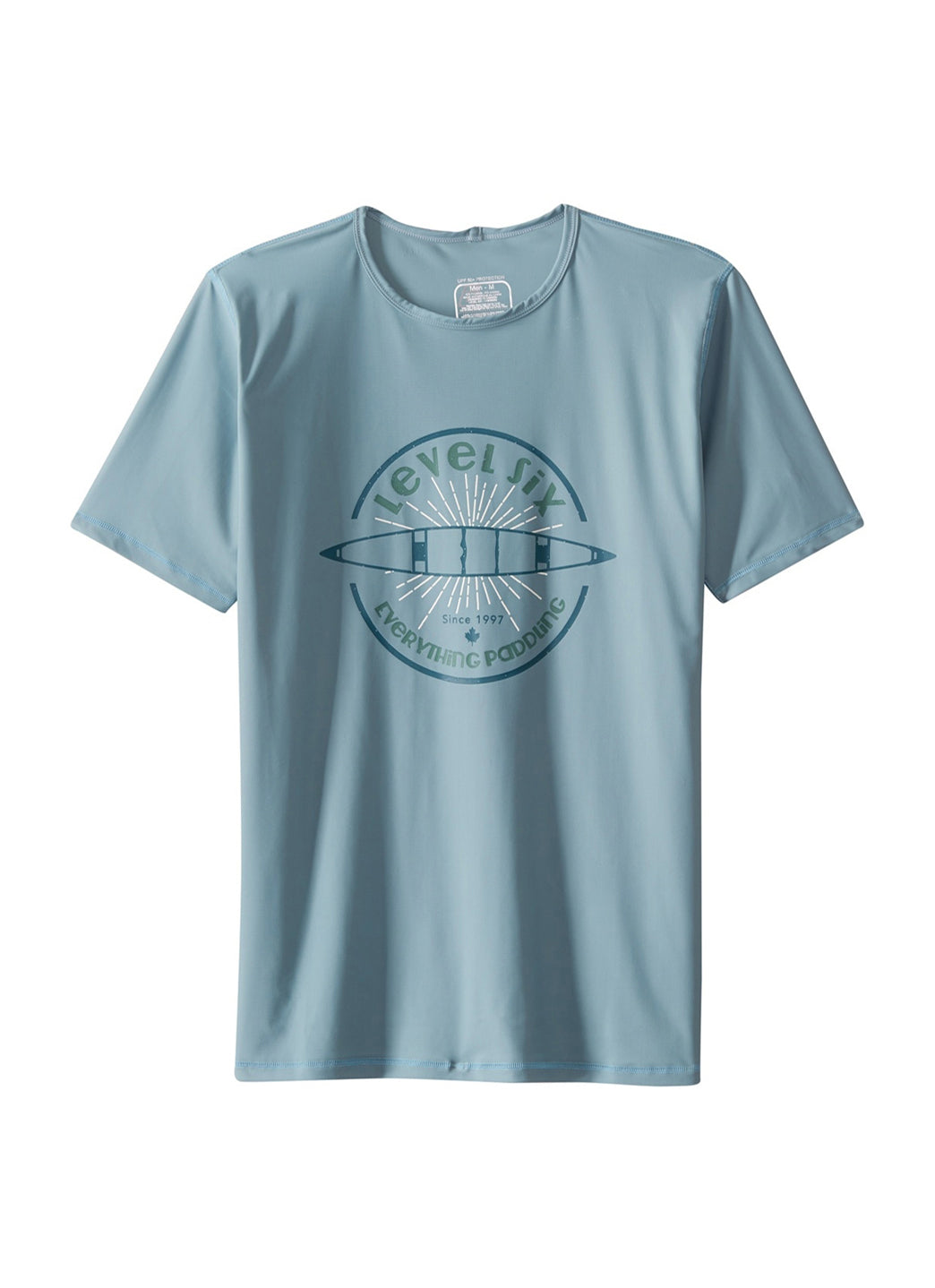 Level Six Men's Coastal Short Sleeve Loose Fitting Surf Tee