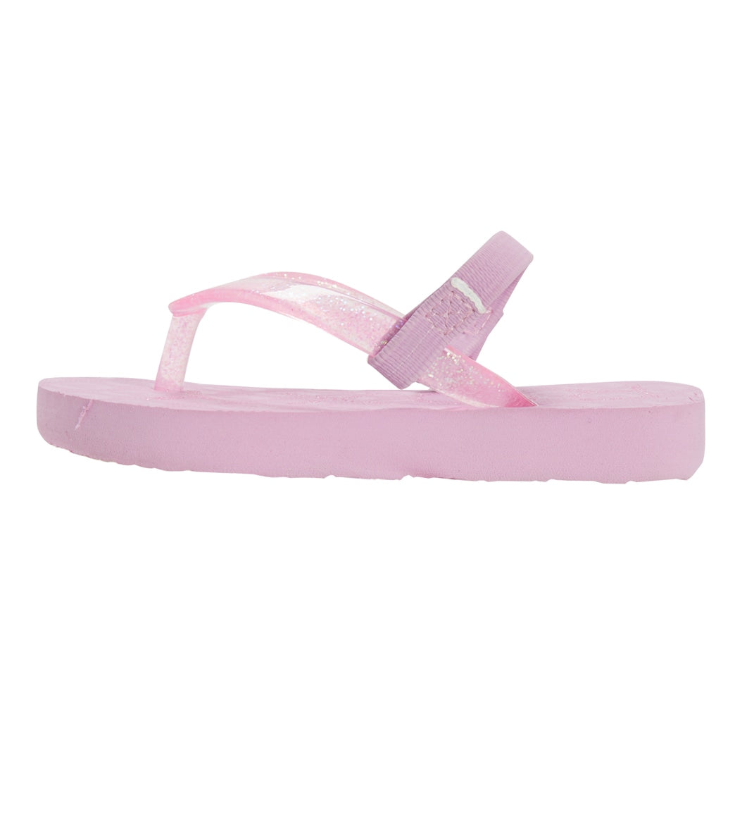 Roxy Girls' Viva Sparkle Sandal (Toddler)